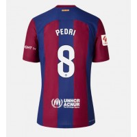 Barcelona Pedri Gonzalez #8 Heimtrikot Frauen 2023-24 Kurzarm